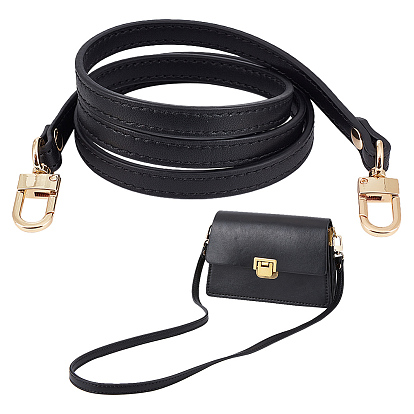 Кожаные ремни для сумок, с поворотной застежкой, принадлежности для изготовления кошельков