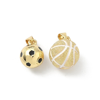 Латунные подвески, с эмалью, долговечный, стойки покрытие, без свинца и без кадмия