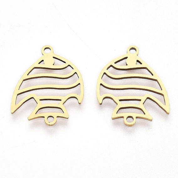 201 соединительные звенья нержавеющие, лазерная резка, рыба