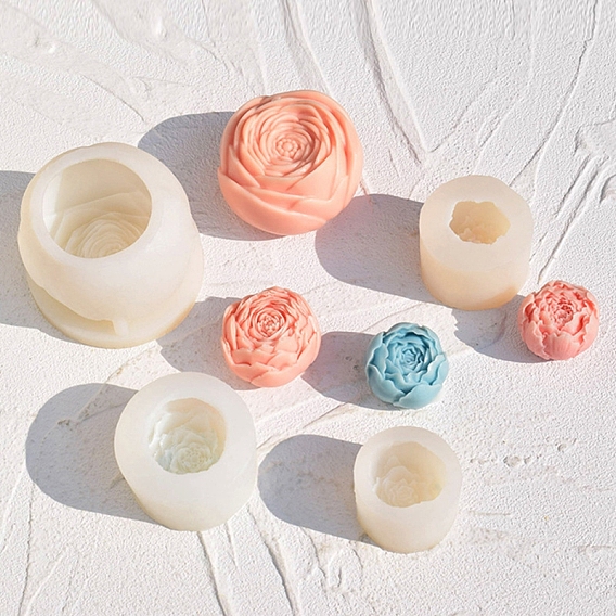 Формы для свечей из пищевого силикона своими руками, для изготовления свечей, цветок