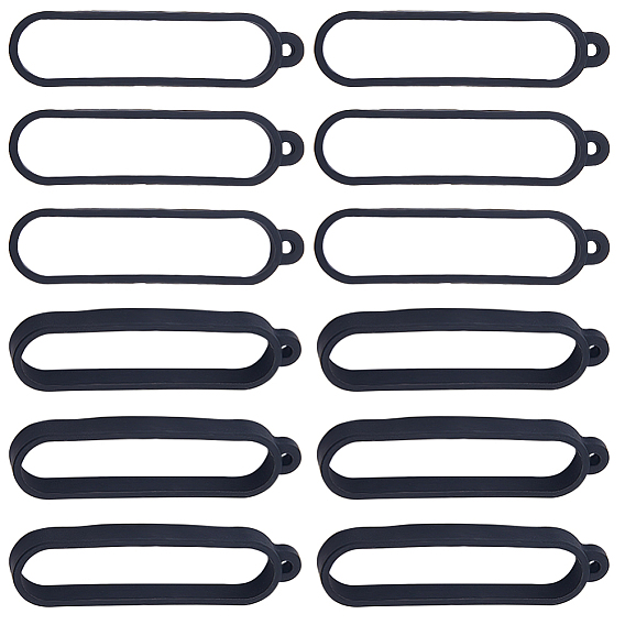 38 шт силиконовый кулон с защитой от потери, для изготовления электронных стилусов и зажигалок