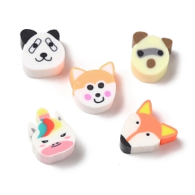 Handmade Polymer Clay Beads, Animal