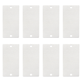 Соединители алюминиевые звенья, штамповка пустой метки, именная табличка с гравировкой на заказ, бланки визиток, прямоугольные