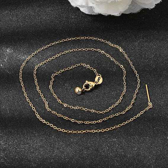 1.5 мм, унисекс 304 цепочка из нержавеющей стали, регулируемые ожерелья-слайдеры