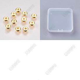 100pcs 304 perles d'espacement en acier inoxydable, rondelle