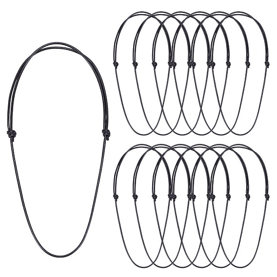 30изготовление ожерелий из полиэфирного шнура с регулируемой длиной