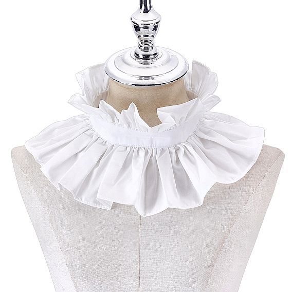 Col en coton synthétique, garniture d'encolure, accessoires de vêtement diy