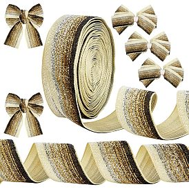 Блестящая нейлоновая лента, с блеском, плоский