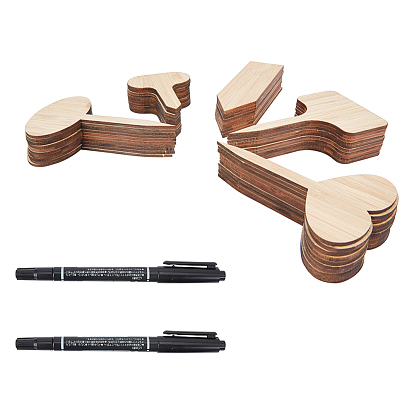 Бамбуковые этикетки, деревянные метки, для семян в горшках травы цветы овощи, с двусторонними маркерами, дополнительная тонкость