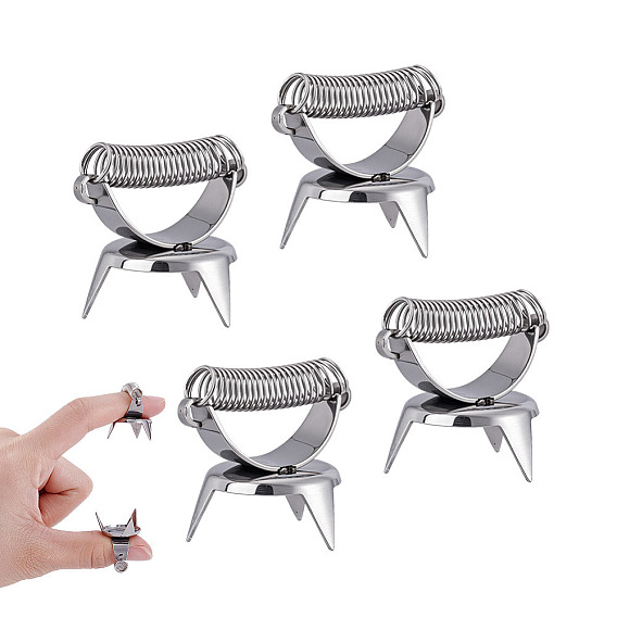 2тигельные щипцы из нержавеющей стали, зубчатые наконечники