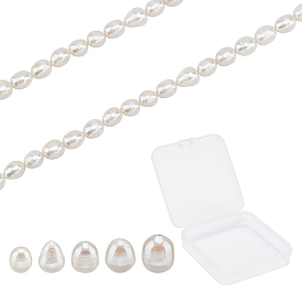 Grade A Natural Cultured Freshwater Pearl Beads, Rice