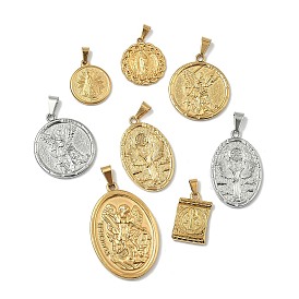 Религиозная тема 304 подвески из нержавеющей стали, с 201 защелкой из нержавеющей стали на поручнях