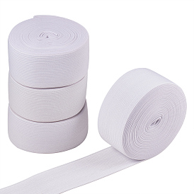 BENECREAT Flat Elastic Rubber Cord/Band, Webbing Garment Sewing Accessories
