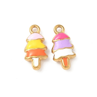 304 нержавеющей стальной эмали подвески, ионное покрытие (ip), очарование дерева, золотые