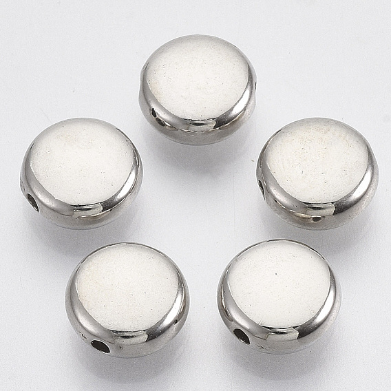 CCB пластиковые шарики, плоско-круглые