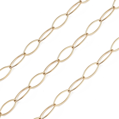 304 цепи из нержавеющей стали с конским ушком, несварные, с катушкой