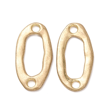 Прелести соединителя сплава, текстурированные овальные звенья