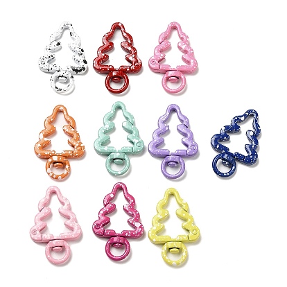 Поворотные застежки из легированной эмали, Поворотные застежки-крючки для рождественской елки