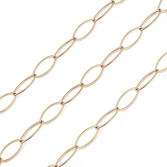 304 цепи из нержавеющей стали с конским ушком, несварные, с катушкой