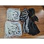 6Pcs 3 Style Polyester Tassel Big Pendant Decorations, for Graduation Ceremony