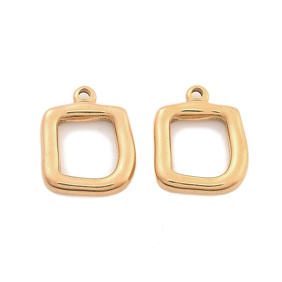 Вакуумное покрытие pvd 304 подвески из нержавеющей стали, квадратный шарм