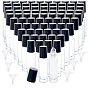 100Pcs Glass & Steel Bead Roller Ball Bottles, Column, with 10Pcs Plastic Funnel Hopper