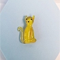 Handmade Lampwork Miniature Dog Ornaments, Puppy Figurine Desktop Display Decoration, Home Decoration