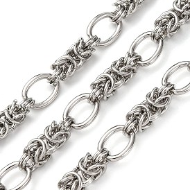 304 узел из нержавеющей стали с овальными звеньями цепи, несварные