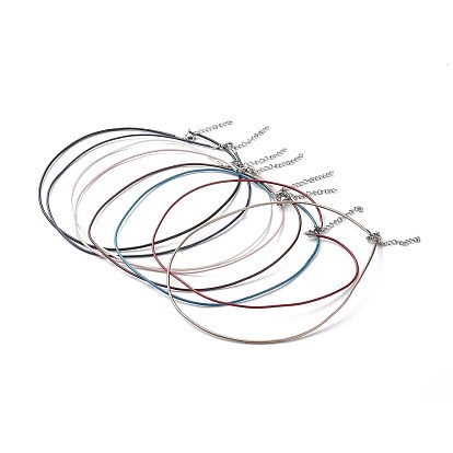 Колье-чокеры из воловьей кожи, с 304 из нержавеющей стали застежка когтя омара