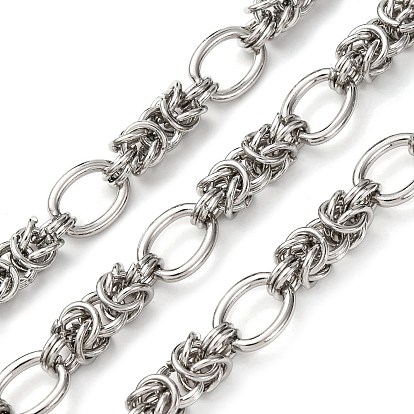 304 узел из нержавеющей стали с овальными звеньями цепи, несварные