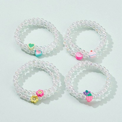 Buy Wholesale China Adjustable Jelly Transparent Acrylic Star Beaded Charms  Bracelet & Beaded Bracelet at USD 0.73