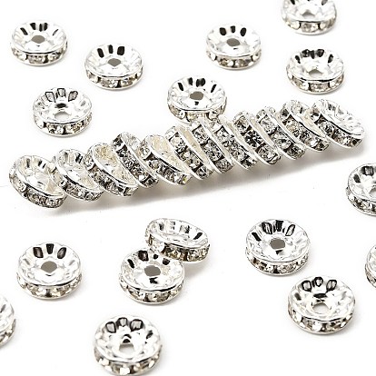 Латунные бусины из хрусталя класса А, рондель, для изготовления ювелирных изделий, без кадмия и без свинца, ожерелья и браслеты своими руками товары для рукоделия