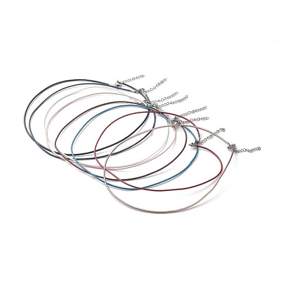 Колье-чокеры из воловьей кожи, с 304 из нержавеющей стали застежка когтя омара