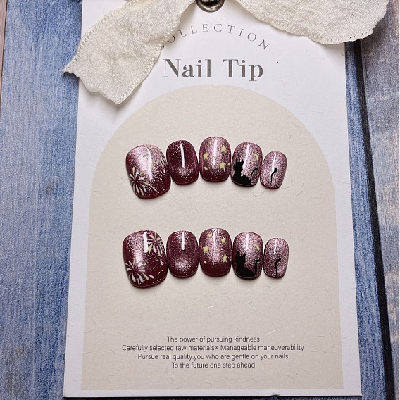 Пластиковые ложные наконечники для ногтей, пресс с полным покрытием на накладных ногтях, нейл-арт съемный маникюр, аксессуары для украшения ногтей для практики маникюра