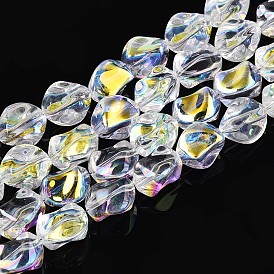 Гальванизируйте прозрачное стекло бисер нитей, самородки