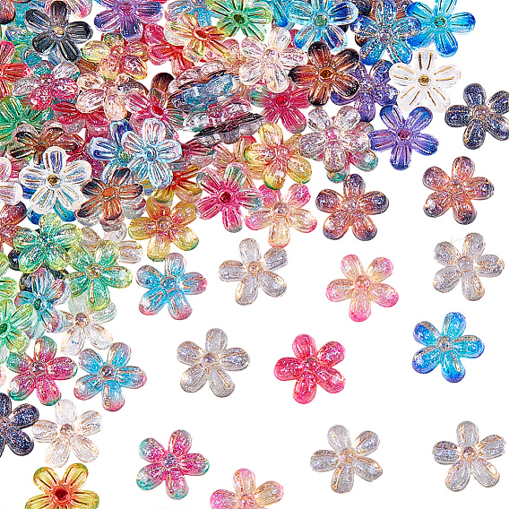 100кабошоны из прозрачной смолы, искусство украшения ногтей, блеск цветок