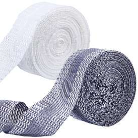 2шт. 2 цвета полиэфирная лента, для пошива аксессуаров