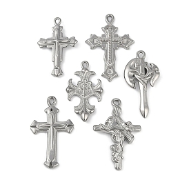 304 подвески из нержавеющей стали, крест очарование