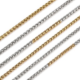 304 из нержавеющей стали цепи пшеницы, несварные, ионное покрытие (ip), с катушкой