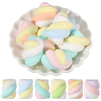 18 шт. 6 цветная смола искусственная зефирная модель, имитация еды, декорации реквизита для фотосъемки