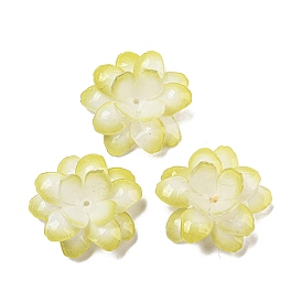 Acrylic Pendants, Jasmine Flower Charms