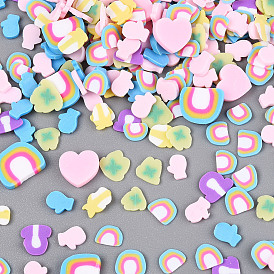 Ручной полимерной глины кабошонов, разнообразные