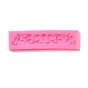 Retro Embossed Vine Fondant Molds, Cake Border Decoration Food Grade Silicone Molds, for Chocolate, Candy, UV Resin & Epoxy Resin Craft Making