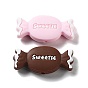 Candy with Word Sweetie Food Grade Silicone Focal Beads, Chewing Beads For Teethers, DIY Nursing Necklaces Making