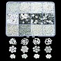 DIY Beads Jewelry Making Finding Kit, Including Bugle & Round Glass Seed & Plastic Paillette Beads