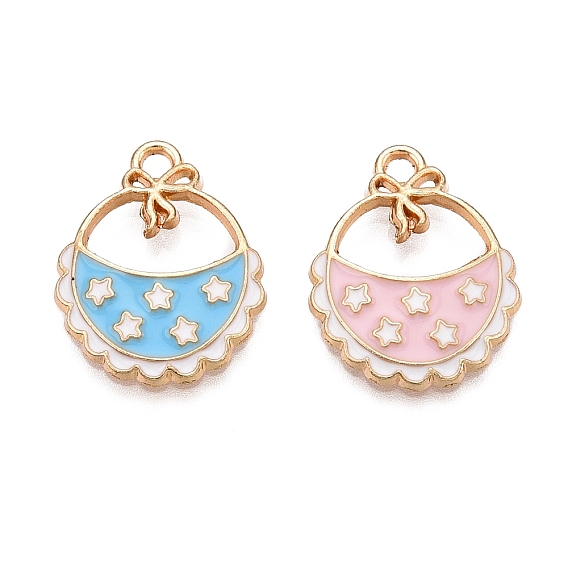 Стойки обшивки сплава эмали подвески, без кадмия, без никеля и без свинца, золотой свет, нагрудник с подвеской в виде звезды