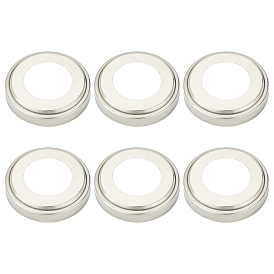 SUPERFINDINGS 304 Stainless Steel Lid, Flat Round