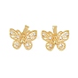 Латунные микро проложить кубического циркония подвески, бабочки прелести, без свинца и без кадмия, долговечный, стойки покрытие