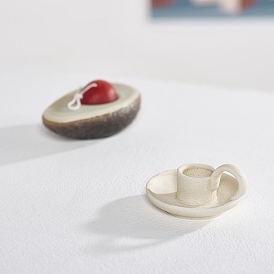 Керамический подсвечник, конусный подсвечник, для украшения свадебного торжества