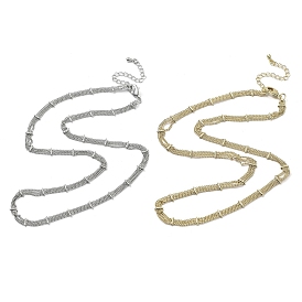 Rack Plating Brass Multi-Strand Necklace Making, Long-Lasting Plated, Lead Free & Cadmium Free